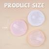 AUEAR, 30 Pack Powder Puffs Washable Pure Cotton Round Makeup Pads 2.36 Inch Cosmetic Face with Ribbon for Loose Foundation (3 Colors) view 2