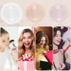 AUEAR, 30 Pack Powder Puffs Washable Pure Cotton Round Makeup Pads 2.36 Inch Cosmetic Face with Ribbon for Loose Foundation (3 Colors) view 3
