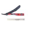 StyleCraft x Deluxe Line Professional Barber Straight Razor Camo Red (Blade not included) view 1
