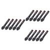 Beavorty 150pcs Dual-sided Eye Shadow Sponge Applicator for Women Black Makeup Tool for Blending Cosmetics Portable Brush for Beginners and Professionals view 1