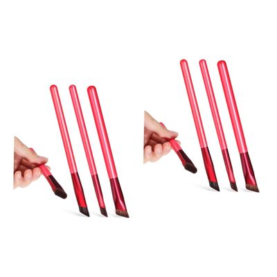 Beavorty 6pcs Eyebrow Brush Multifunctional Brow Makeup Tools Angled Eye Brow Brush Eyeliner Travel Makeup for Eyebrows