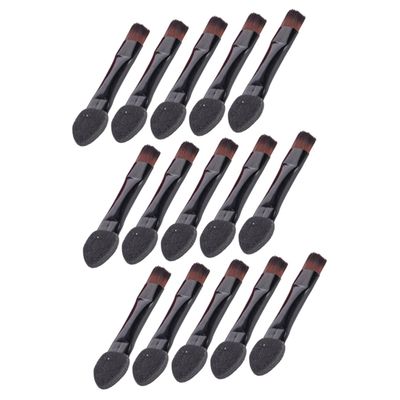 FOMIYES 150pcs Dual-sided Eye Shadow Sponge Applicator for Makeup Soft Blending Brushes for Women and Girls for Creating Diverse Eye Looks Black