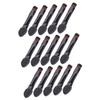 FOMIYES 150pcs Dual-sided Eye Shadow Sponge Applicator for Makeup Soft Blending Brushes for Women and Girls for Creating Diverse Eye Looks Black view 1