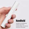 Mini Nail Lamp, Handheld Nail Dryer Soft Light 1pcs LED Portable 5 Times Convex Lens for Home (White) view 3