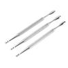 Beavorty 4pcs Stainless Steel Cuticle Remover Dead Skin Pusher Trimmer Nail Tool for Professional Manicure Pedicure Shaped Design for Easy Cuticle Care view 3