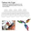 Ink for ing, 200Pcs Professional Ink Cups Bee Hive Honeycomb Shape Pigment Holder Container Cups Permanent Makeup Supplies (White) view 2