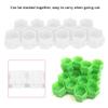 Ink for ing, 200Pcs Professional Ink Cups Bee Hive Honeycomb Shape Pigment Holder Container Cups Permanent Makeup Supplies (White) view 4