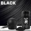 Elite Hair Fibers - ALL NATURAL - Instantly Increase Hair Density - For Men and Women - 12g with Applicator (Black) view 2