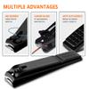Manicure Set Men Nail Clipper Set Personal Care Nail Grooming Kits Travel Nail Care Set Manicure Tools Fenlebeneil Nail Clippers Pedicure Kit Basic Nail Care Tools Gift for Men Women view 3