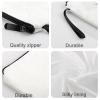 LANJU Initial Letter Bag Letter Makeup Bag for Women Initial Cosmetic Bag A-Z Personalized Makeup Bag Travel Makeup Bag,Initial Cosmetic Bag Gifts (white C) view 4