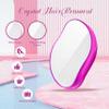 GABOX Crystal Hair Remover, Crystal Hair Eraser, Nano Glass Hair Razor Epilator Tools for Women & Men, Purple view 2