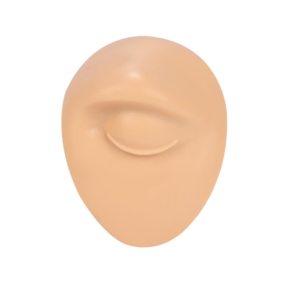 AccGin 1Pc Soft Silicone Body Parts Model Human Ear Mouth Nose Eye Tongue Navel Model Display Puncture Display Simulation for Jewelry Display Teaching Tool piercing practice body parts