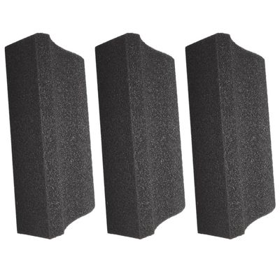 Beaupretty 3pcs Hair Sponge Beard Trimming Sponge Beard Sponge for Sink Sponge Beard Hair Catcher Beard Hair Catcher for Sink Beard Hair Catcher for Men Hair Brush Hard Sponge Clean