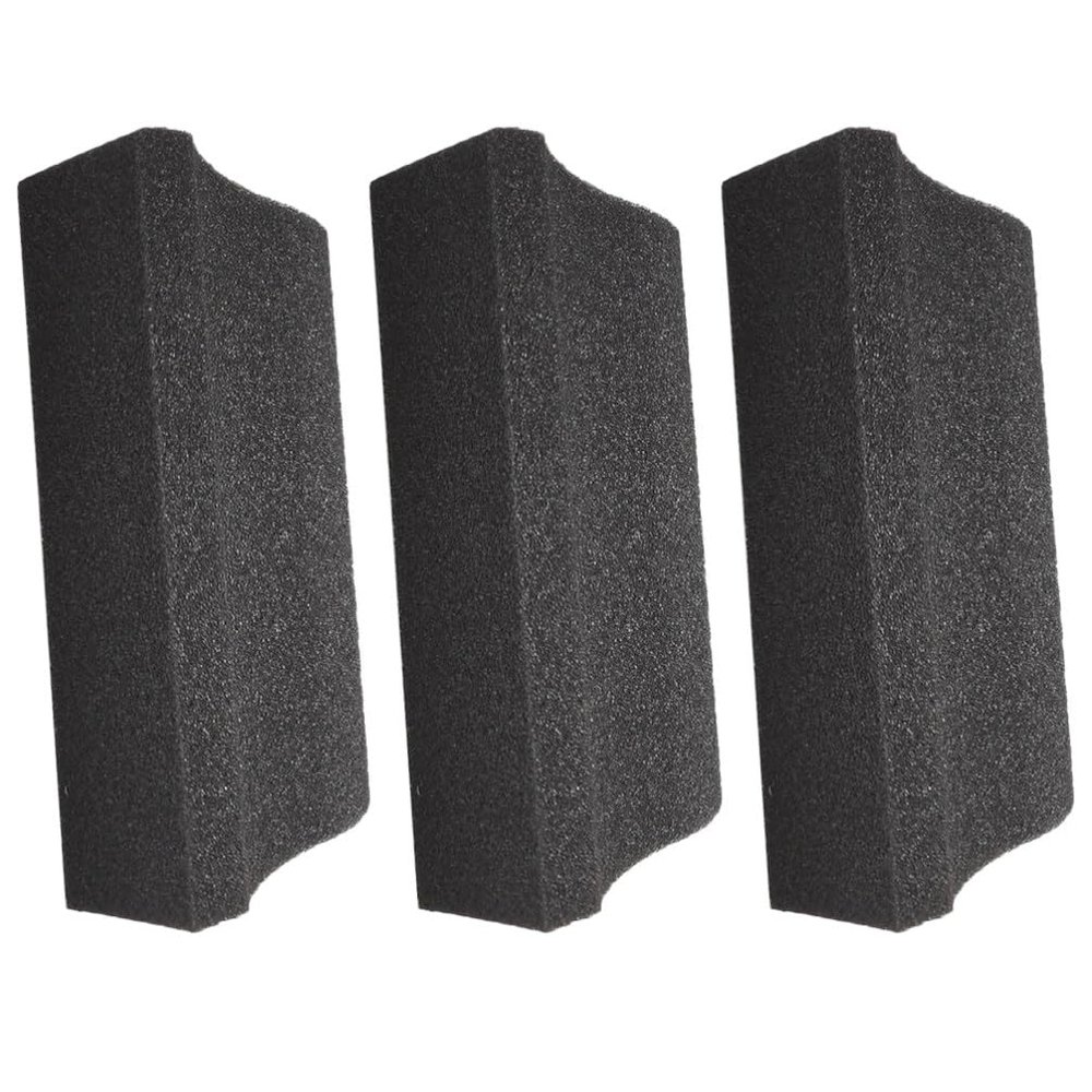 Beaupretty 3pcs Hair Sponge Beard Trimming Sponge Beard Sponge for Sink Sponge Beard Hair Catcher Beard Hair Catcher for Sink Beard Hair Catcher for Men Hair Brush Hard Sponge Clean
