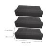 Beaupretty 3pcs Hair Sponge Beard Trimming Sponge Beard Sponge for Sink Sponge Beard Hair Catcher Beard Hair Catcher for Sink Beard Hair Catcher for Men Hair Brush Hard Sponge Clean view 3