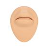 AccGin 1Pc Soft Silicone Body Parts Model Human Ear Mouth Nose Eye Tongue Navel Model Display Puncture Display Simulation for Jewelry Display Teaching Tool piercing practice body parts view 1