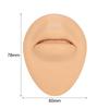 AccGin 1Pc Soft Silicone Body Parts Model Human Ear Mouth Nose Eye Tongue Navel Model Display Puncture Display Simulation for Jewelry Display Teaching Tool piercing practice body parts view 2