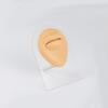 AccGin 1Pc Soft Silicone Body Parts Model Human Ear Mouth Nose Eye Tongue Navel Model Display Puncture Display Simulation for Jewelry Display Teaching Tool piercing practice body parts view 3