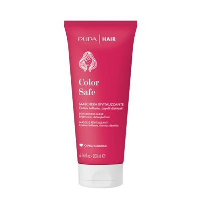 Pupa Milano Color Safe Revitalizing Mask - Hydrating Hair Mask with Sunflower Seed Extract - Detangles, Nourishes, and Protects - 6.76 oz