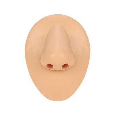 AccGin 1Pc Soft Silicone Body Parts Model Human Ear Mouth Nose Eye Tongue Navel Model Display Puncture Display Simulation for Jewelry Display Teaching Tool piercing practice body parts