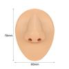 AccGin 1Pc Soft Silicone Body Parts Model Human Ear Mouth Nose Eye Tongue Navel Model Display Puncture Display Simulation for Jewelry Display Teaching Tool piercing practice body parts view 2