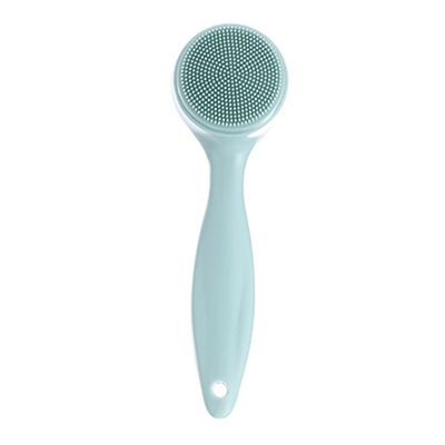Beaupretty 3pcs Silicone Facial Brush for Deep Cleaning Manual Blackhead Removal Tool Portable Face Scrubber for Women Easy to Use Removable for Skin Care