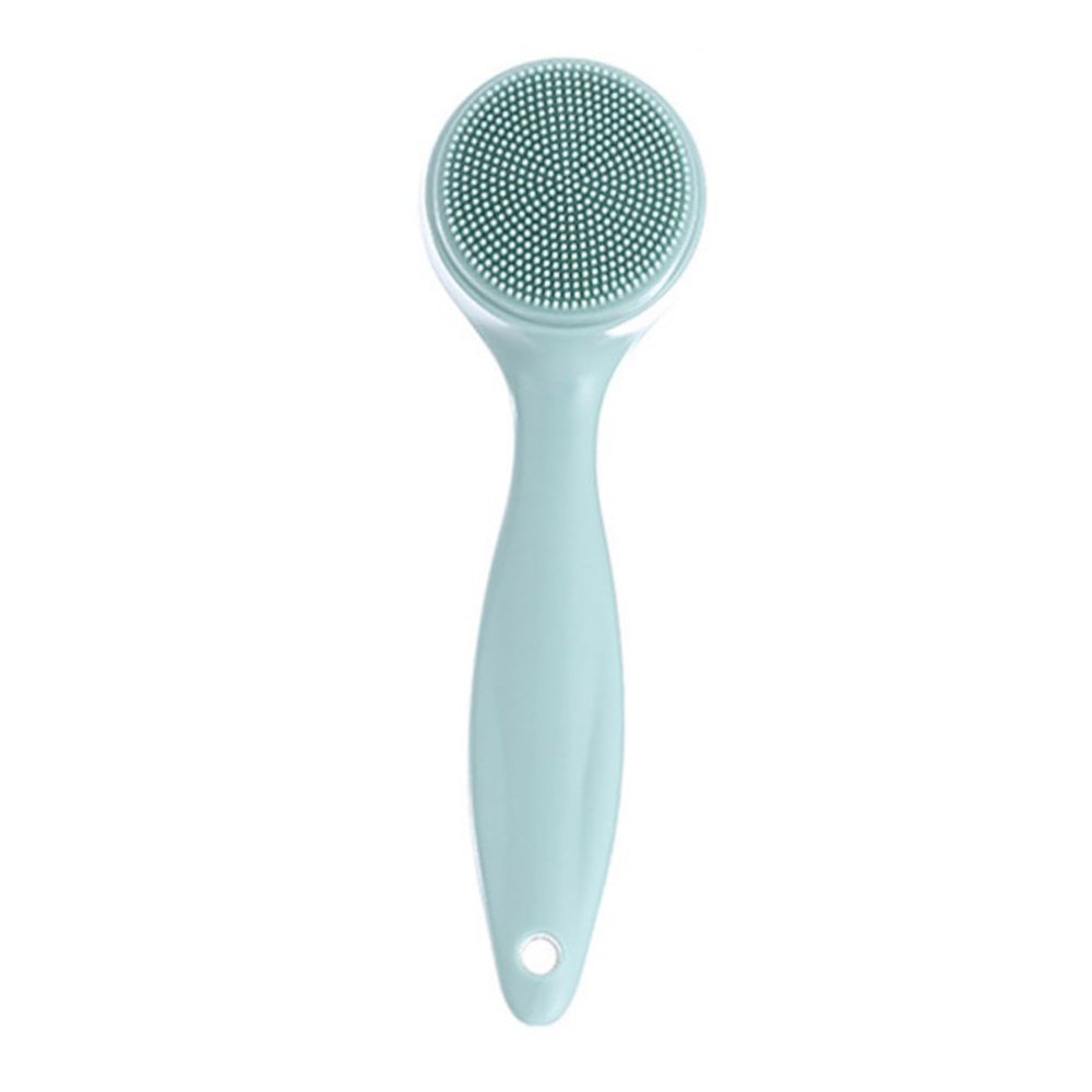 Beaupretty 3pcs Silicone Facial Brush for Deep Cleaning Manual Blackhead Removal Tool Portable Face Scrubber for Women Easy to Use Removable for Skin Care