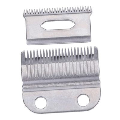 FOMIYES Replacement Head Clipper Hair Cutter Steel Stainless Steel Blades for Electric Trimmer Hair Shaper Blades