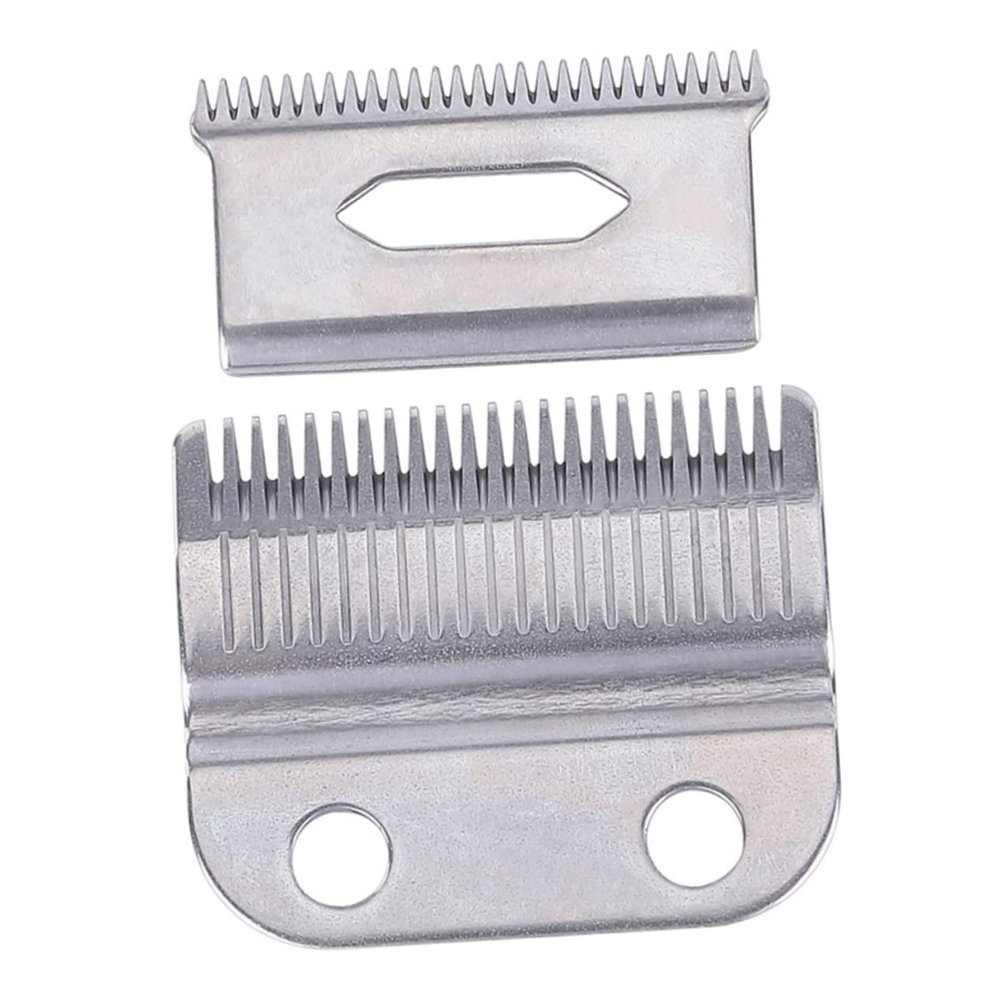 FOMIYES Replacement Head Clipper Hair Cutter Steel Stainless Steel Blades for Electric Trimmer Hair Shaper Blades
