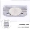 FOMIYES Replacement Head Clipper Hair Cutter Steel Stainless Steel Blades for Electric Trimmer Hair Shaper Blades view 4