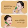 High Bridge Nose Scraper, Resin Nose Massager for Reducing The Sides of The Nose, Face Nose Gua Sha Ool for Shape Puffiness Reducing (Green) view 3
