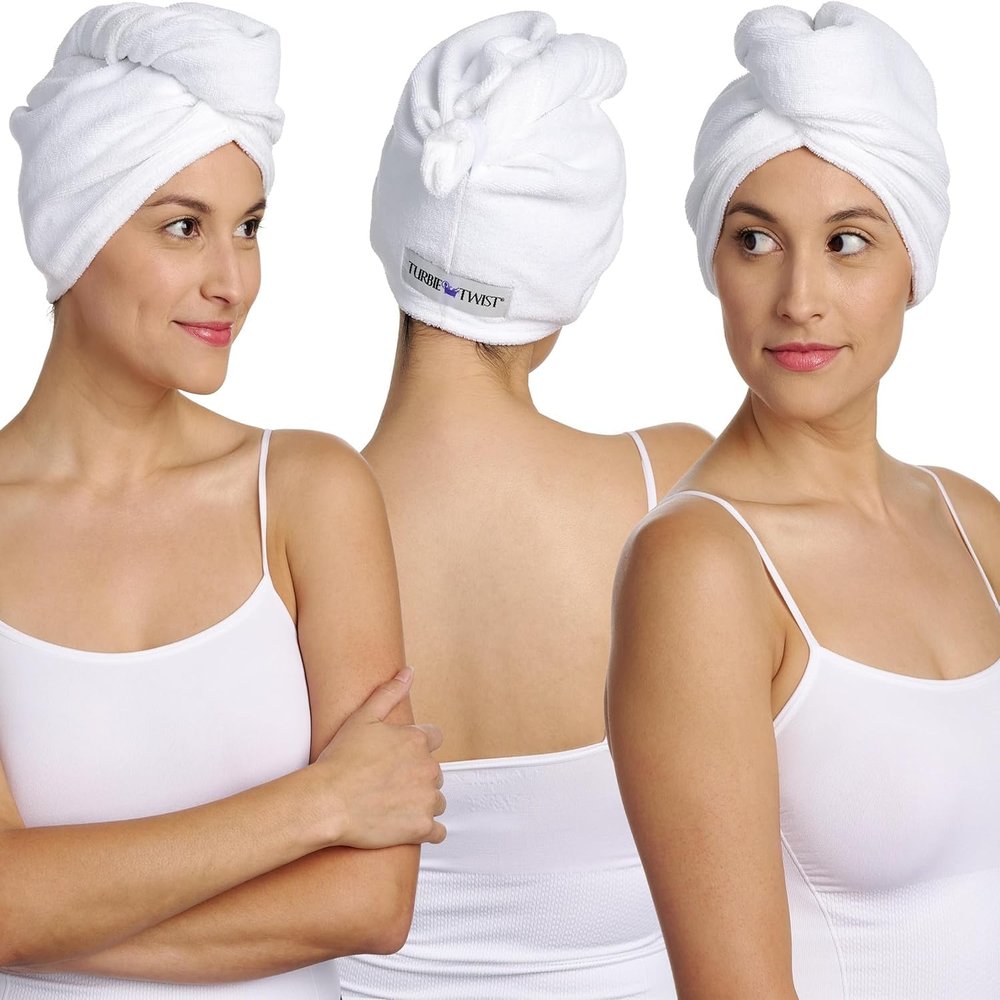 100% Cotton Turbie Twist 3 Packs
