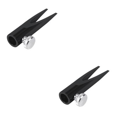 Beavorty 2pcs Mechanical Pencil Sharpener U-Shaped Slots Eyebrow Pencil Sharpener Makeup Brow