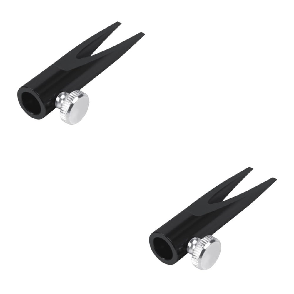 Beavorty 2pcs Mechanical Pencil Sharpener U-Shaped Slots Eyebrow Pencil Sharpener Makeup Brow