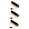 Beavorty 9pcs Portable Hair Bun Maker Wear-resistant Daily Use Hair Bun Tools for Easy Styling for Weddings Prom and Everyday Wear Comfortable Elastic Lengths view 1
