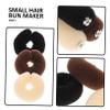 Beavorty 9pcs Portable Hair Bun Maker Wear-resistant Daily Use Hair Bun Tools for Easy Styling for Weddings Prom and Everyday Wear Comfortable Elastic Lengths view 2