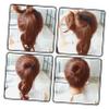 Beavorty 9pcs Portable Hair Bun Maker Wear-resistant Daily Use Hair Bun Tools for Easy Styling for Weddings Prom and Everyday Wear Comfortable Elastic Lengths view 4