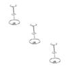 Beavorty 3pcs Brush Stand Dual Bracket Design for Shaving Tools Storage Shaving Brush Holder Rack and Stylish Bathroom Organizer Keeps Your Space Tidy view 1