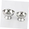 Beavorty 5pcs Men's Shaving Tool Reusable Shaving Mug Footed Mug Stainless Cup Household Shave Bowl view 4