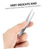 Beavorty 5pcs Nose Hair Clip Plucking Eyebrows Long Tweezers Nose Hair Trimmer Beard Trimming Scissors Nose Hair Tweezers Eyebrow Clips Tweezers Men Tools Man Remover Stainless Steel Ring view 4