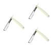 Beavorty 3pcs Men Razor Shaving Razor Single Blade Bald Head Shaver Portable and Space-saving view 1