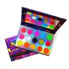 NEON PARTY MONSTER  Fluorescent UV Reactive Pressed Pigments Palette 15 colors view 2