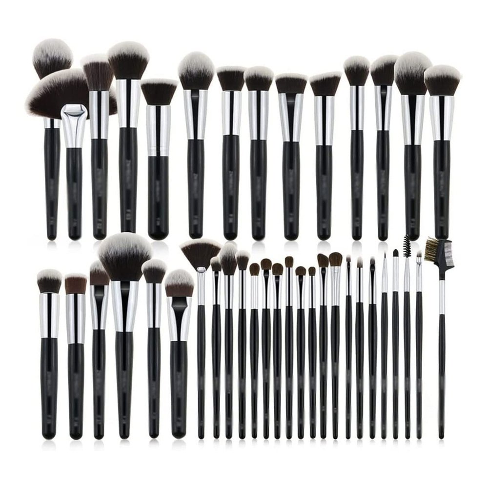 HAYNAH Marycan Makeup Brush Set,40 Professional Make-up Brush Wooden Handle Cosmetic Brush Foundation Powdery Eye Makeup Makeup Set