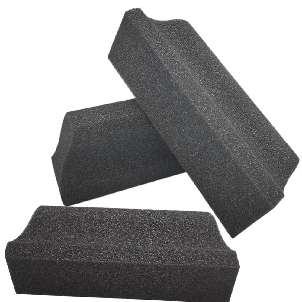 Beavorty 3pcs Beard Hair Cleaner Sponges Beard Trimming Hair Catchers for Sink Comfortable Grip Unique Design Reduces and Cleanup for Grooming and Shaving