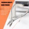 Heavy Duty Podiatrist Toenail Clippers for Thick and Ingrown Nails, Hand Forged Stainless Steel Toe Nail Clippers for Men Women Seniors view 3