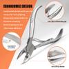 Heavy Duty Podiatrist Toenail Clippers for Thick and Ingrown Nails, Hand Forged Stainless Steel Toe Nail Clippers for Men Women Seniors view 4