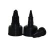 100pcs/lot,Black 20mmTwist Lid,Plastic Bottle Cap,Hair Gel Water Cap Use to Liquid Bottle,Cosmetic Bottle view 2