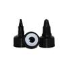 100pcs/lot,Black 20mmTwist Lid,Plastic Bottle Cap,Hair Gel Water Cap Use to Liquid Bottle,Cosmetic Bottle view 3