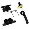 Professional Hair Clipper Accessories Repairing Parts, Adjusting Lever, Latch Plate, Switch Button, Spring Tension, Cam Follower Compatible with Wahl Magic Cordless Clip 8148 8591 8504 1919 (Black) view 1
