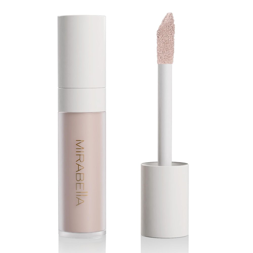 Mirabella Invincible For All Perfecting Under Eye Concealer Full Coverage - Hydrating Makeup Concealer for Dark Circles, Fine Lines & Wrinkles w/Hyaluronic Acid - Porcelain P00